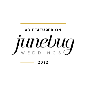 AS featured on junebug weddings 2022
