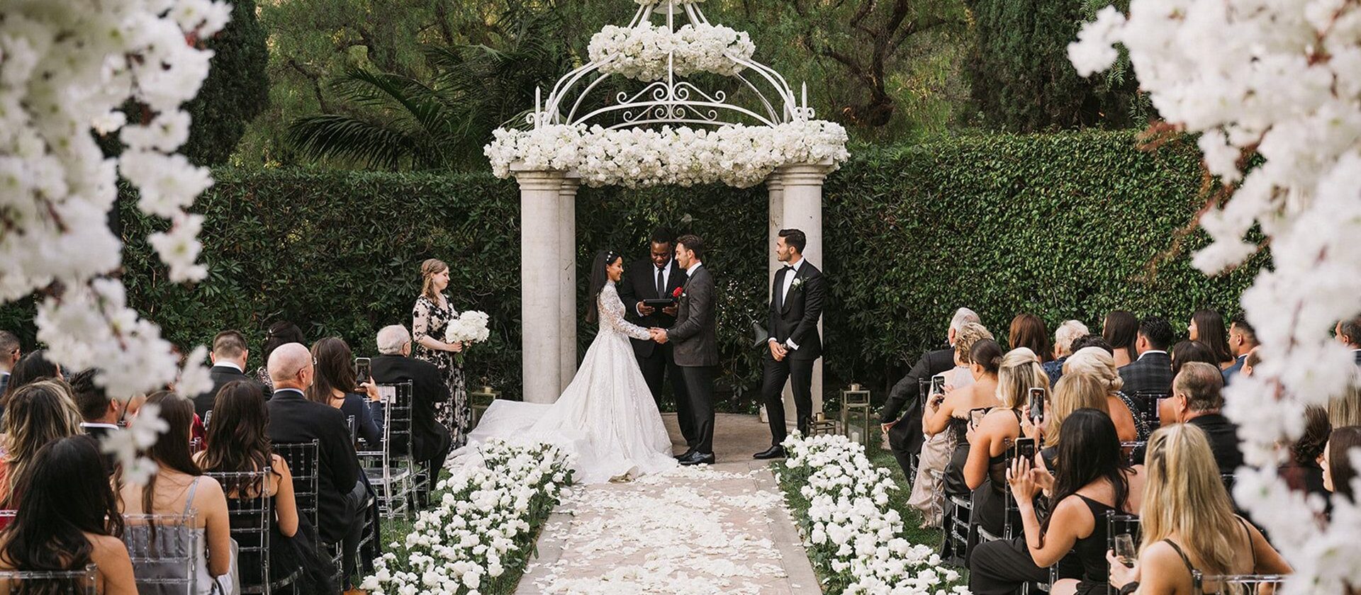 Wedding Ceremony at Beverly Hills Hotel